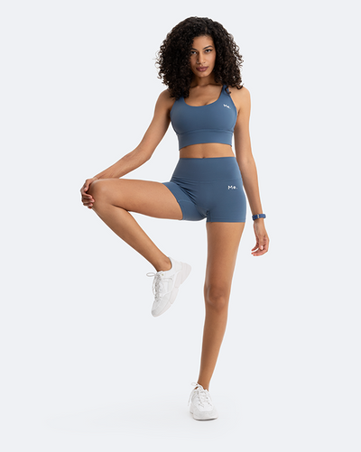 Iris Blue Micro Shorts - Image 2