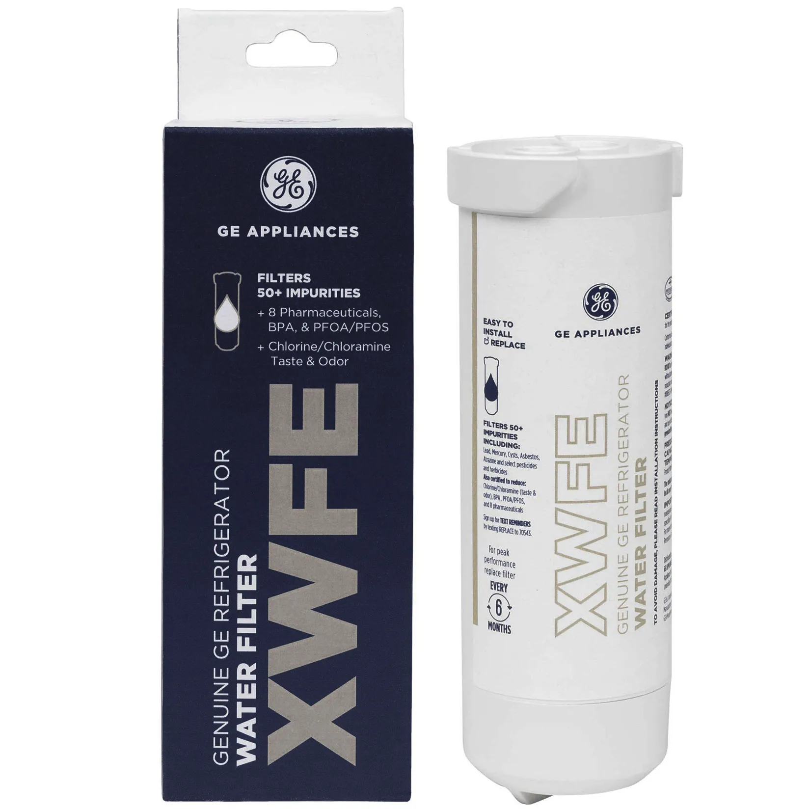 GE XWFE Refrigerator Water Filter / White